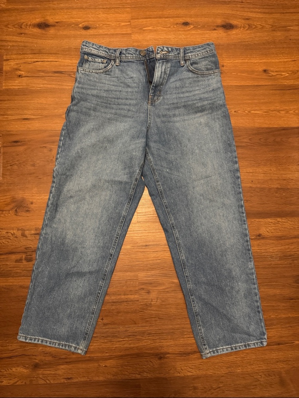 Primark Men's Light Blue Relaxed Fit Denim Jeans